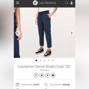 Lululemon dance studio